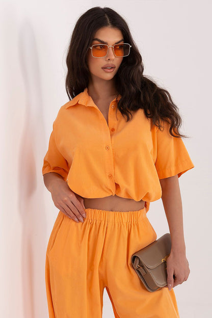  Chemise manche courte model 226022 Italy Moda 