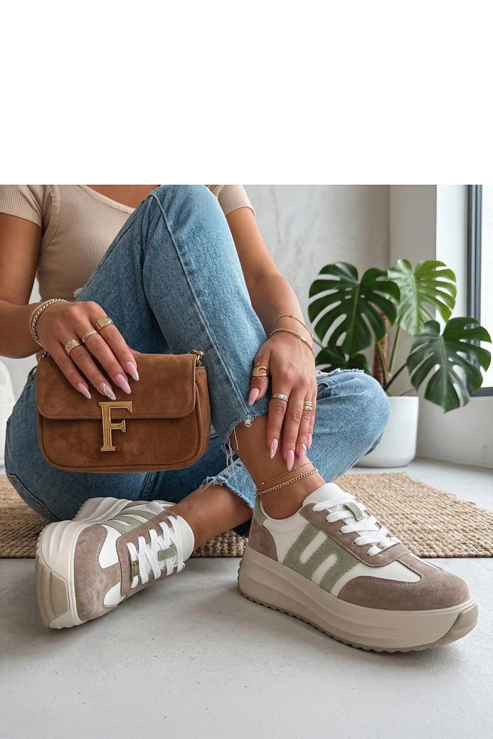  Baskets à plateforme model 226029 Solea 