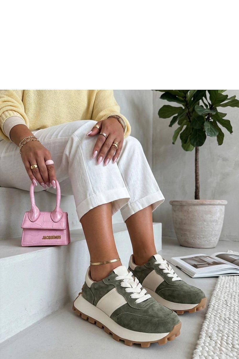  Baskets à plateforme model 226039 Solea 