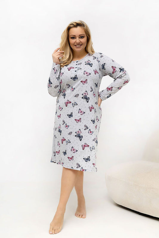  Chemise de nuit Plus Size model 226135 Forever Pink 