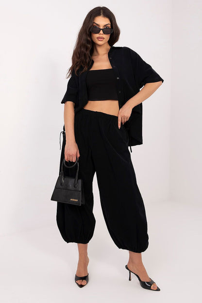  Pantalon en velours côtelé model 226229 Italy Moda 