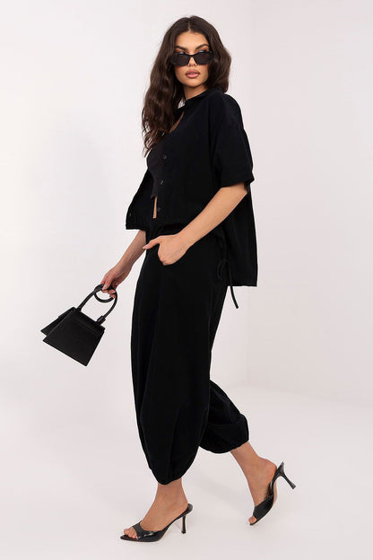  Pantalon en velours côtelé model 226229 Italy Moda 