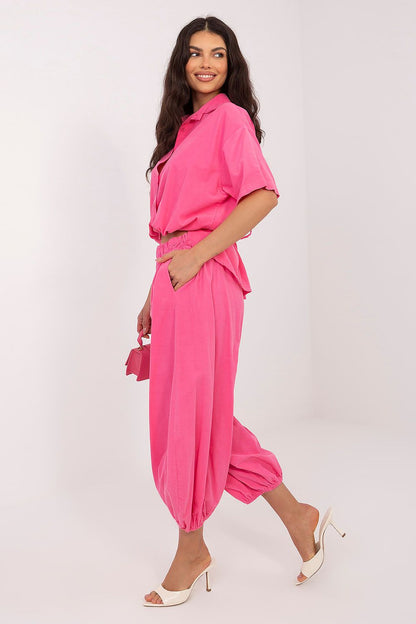  Pantalon en velours côtelé model 226232 Italy Moda 