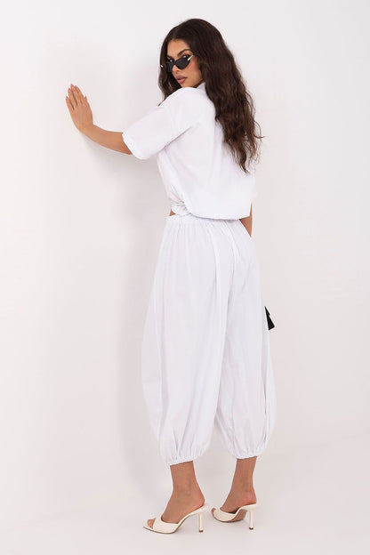  Pantalon en velours côtelé model 226234 Italy Moda 