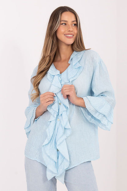  Chemise manche longue model 226239 Italy Moda 