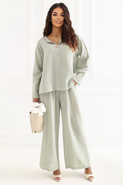  Pantalon femme model 226445 Italy Moda 