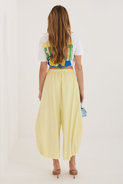  Pantalon en velours côtelé model 226449 Italy Moda 