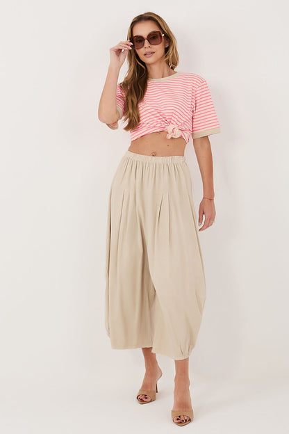  Pantalon en velours côtelé model 226450 Italy Moda 