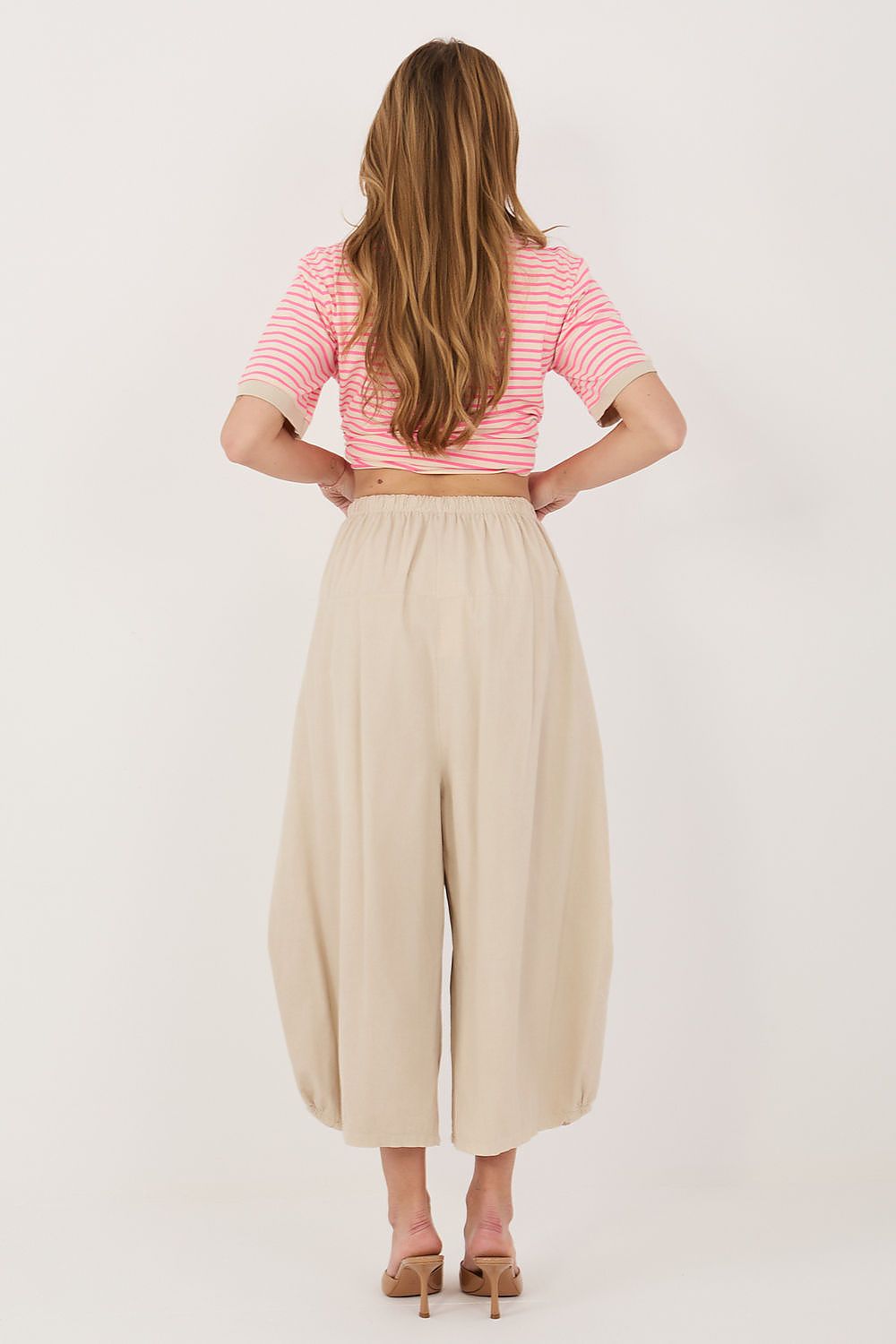  Pantalon en velours côtelé model 226450 Italy Moda 