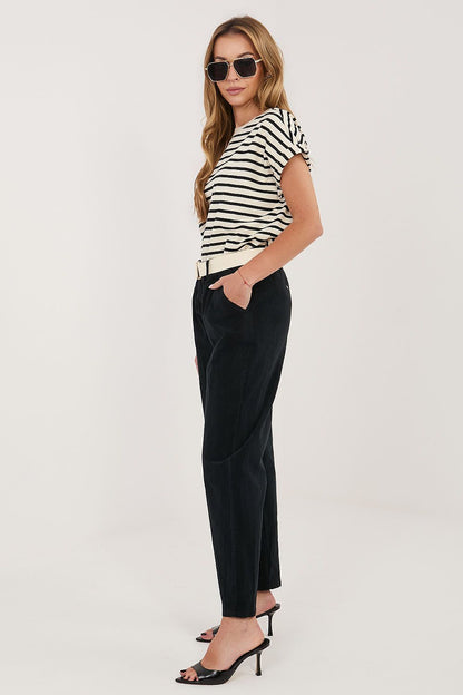  Pantalon en velours côtelé model 226456 Italy Moda 