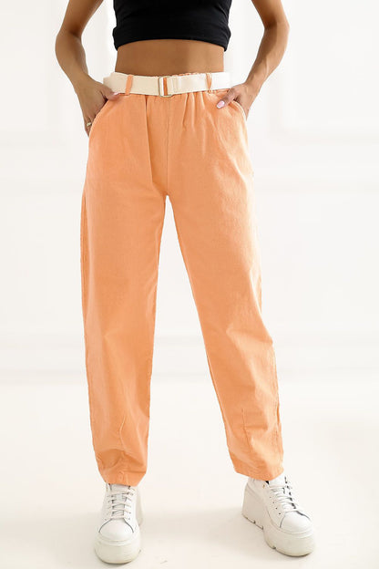  Pantalon en velours côtelé model 226458 Italy Moda 