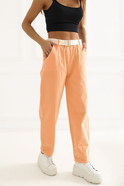  Pantalon en velours côtelé model 226458 Italy Moda 