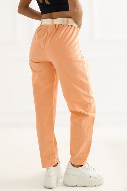  Pantalon en velours côtelé model 226458 Italy Moda 