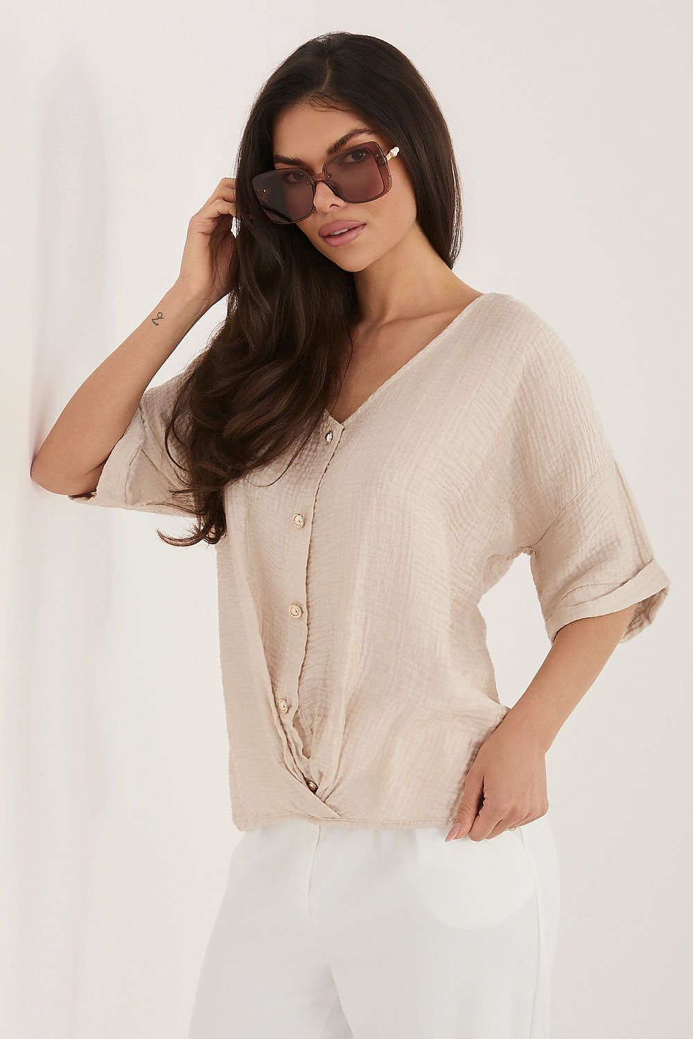  Chemise manche courte model 226471 Italy Moda 