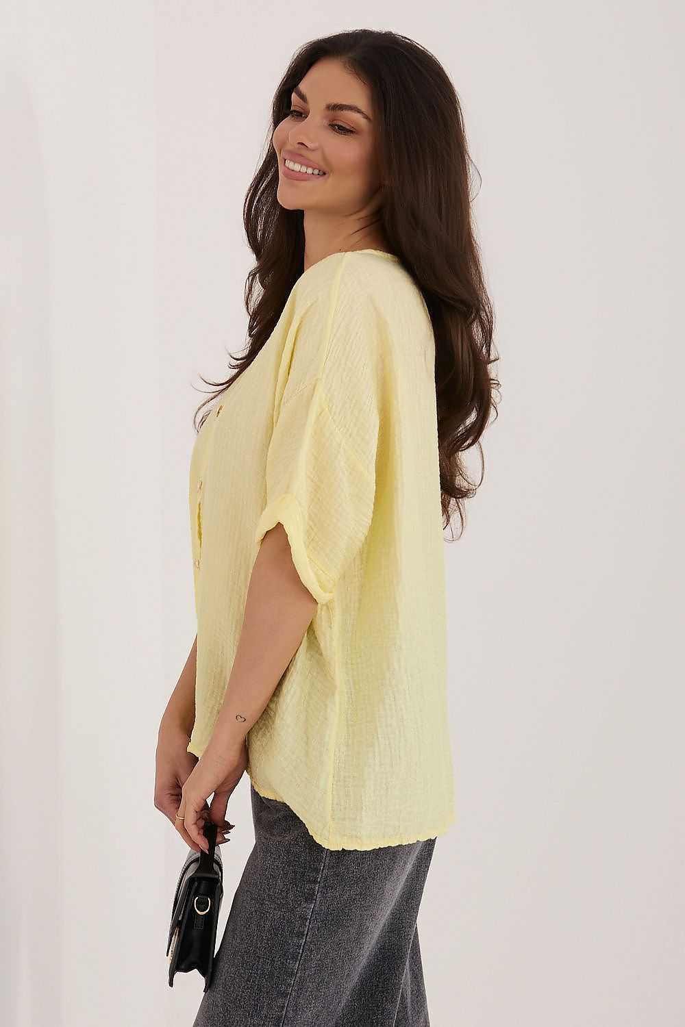  Chemise manche courte model 226472 Italy Moda 