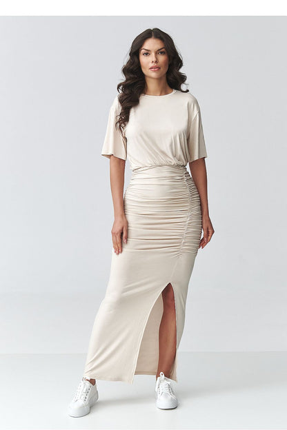 Robe de jour model 226862 Makadamia 