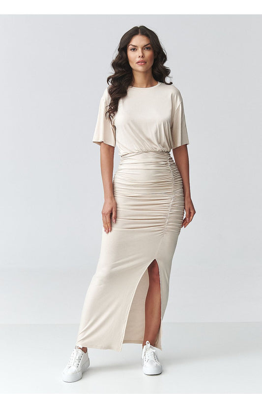 Robe de jour model 226862 Makadamia 