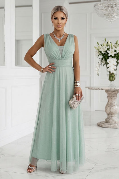  Robe longue model 227075 Numoco 