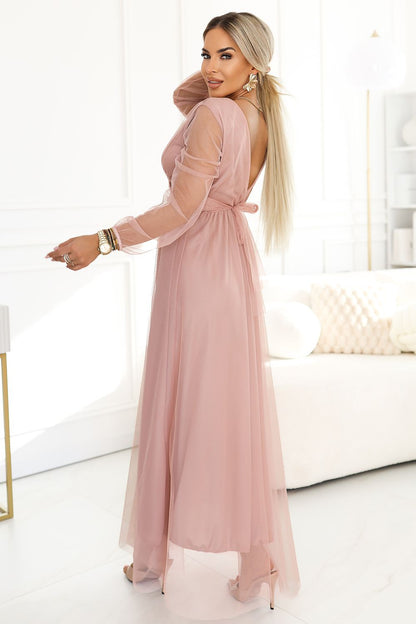  Robe longue model 227087 Numoco 