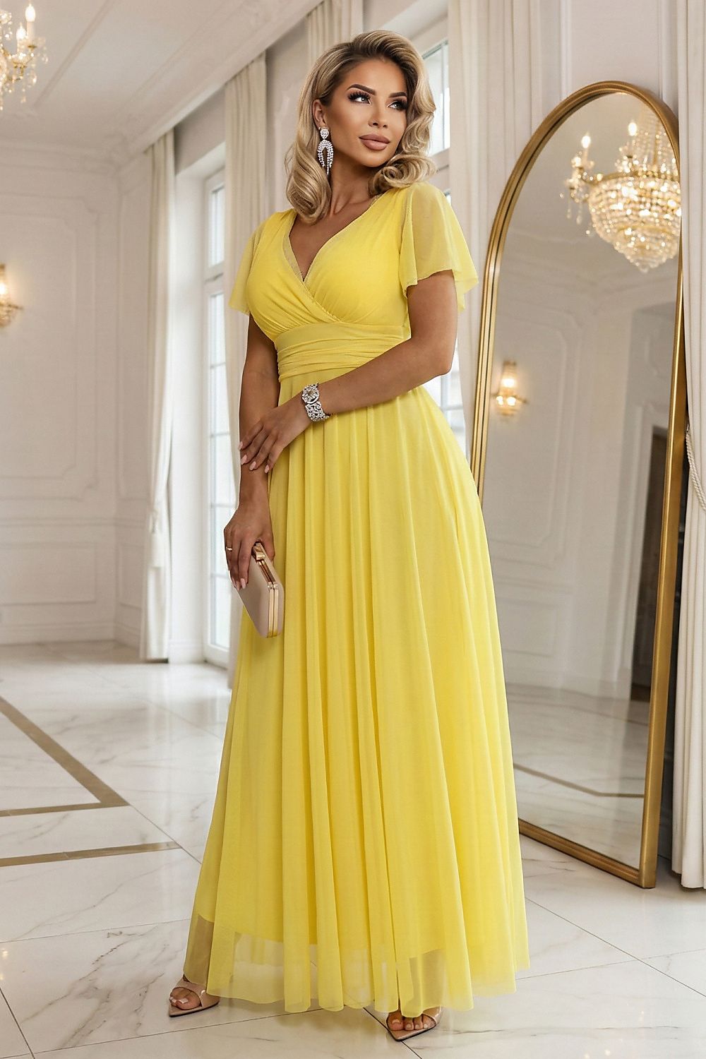  Robe longue model 227122 Numoco 