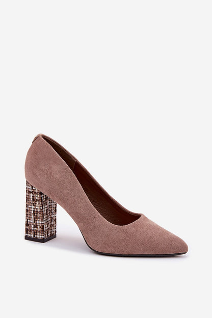  Escarpins talon large model 227174 Step in style 