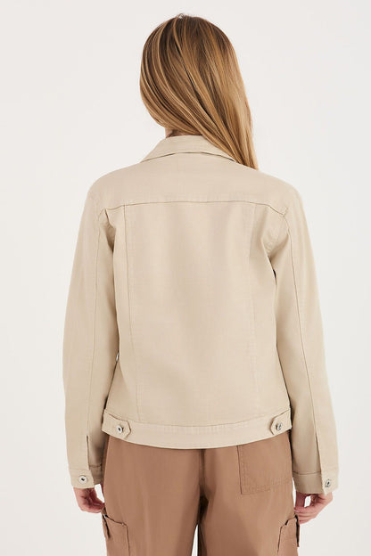  Veste en jean model 227208 Factory Price 