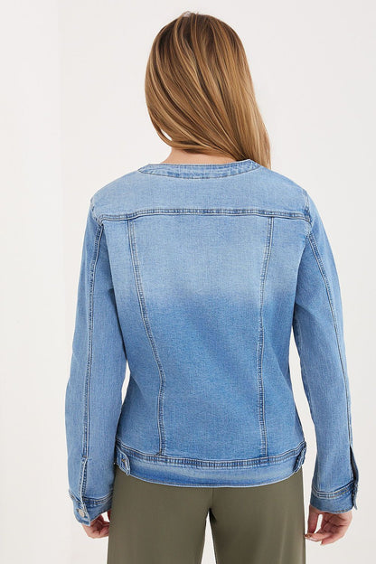  Veste en jean model 227595 Factory Price 