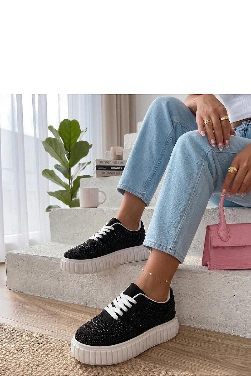 Baskets à plateforme model 227736 Solea 