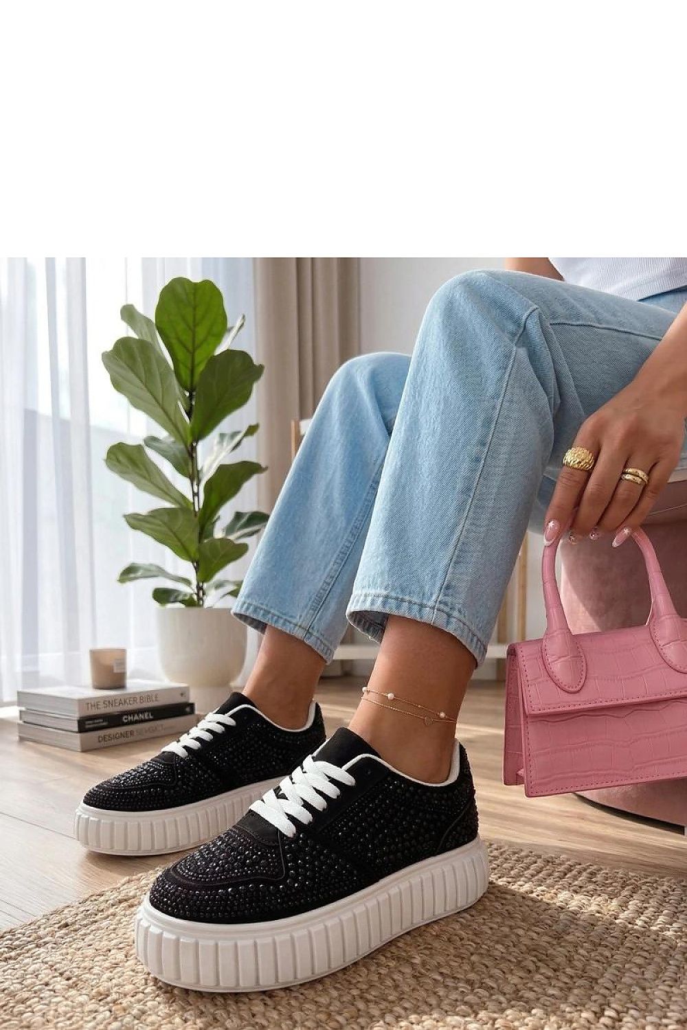  Baskets à plateforme model 227736 Solea 