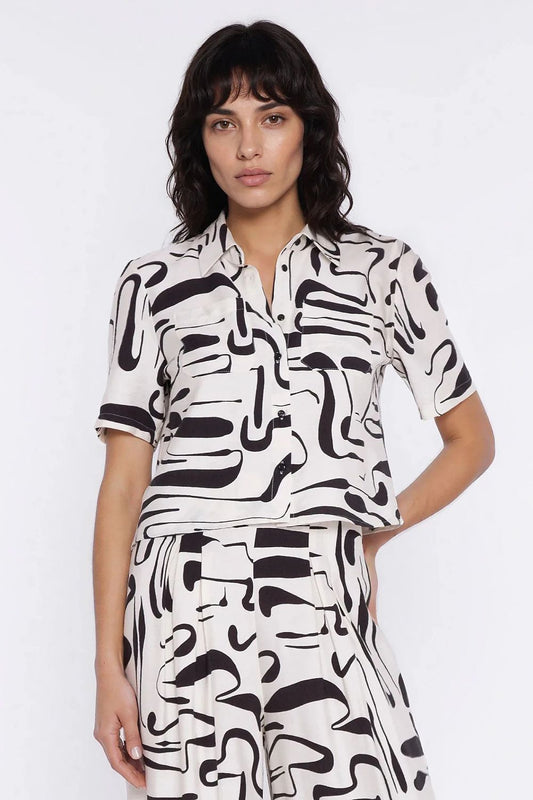  Chemise manche courte model 228022 Nife 