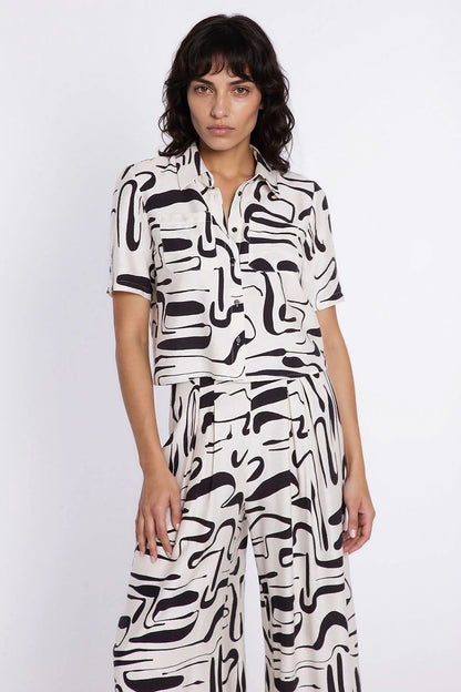  Chemise manche courte model 228022 Nife 
