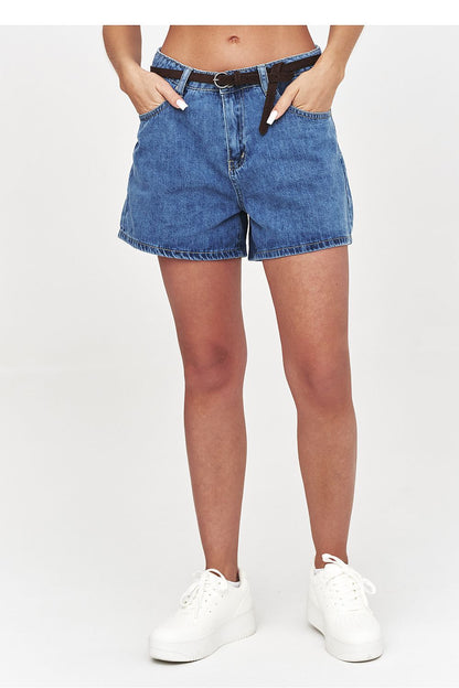  Shorts en jean model 228292 Makadamia 
