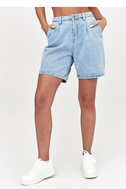 Shorts en jean model 228315 Makadamia 