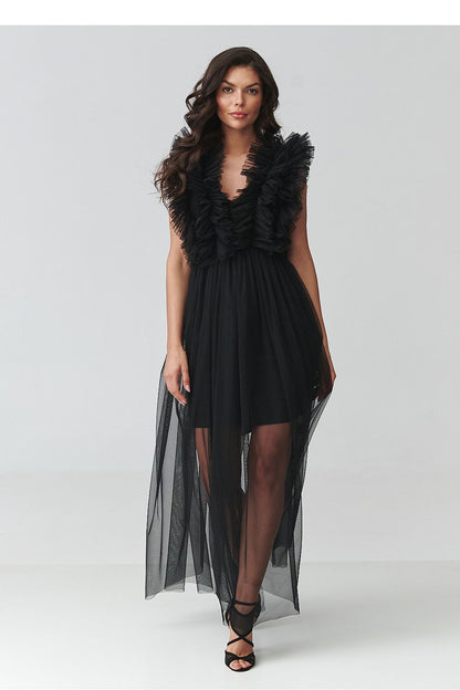 Robe de soirée model 228316 Makadamia 