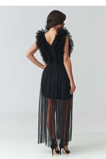  Robe de soirée model 228316 Makadamia 