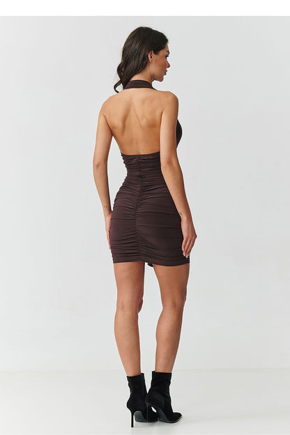  Robe courte model 228319 Makadamia 