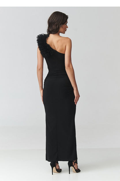  Robe longue model 228320 Makadamia 