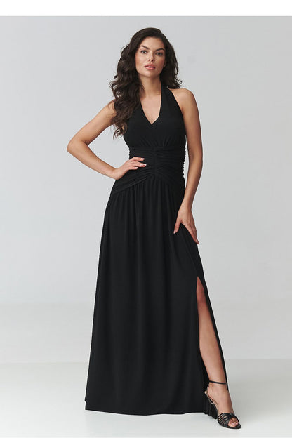  Robe longue model 228323 Makadamia 