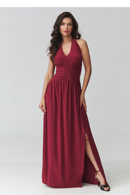  Robe longue model 228324 Makadamia 