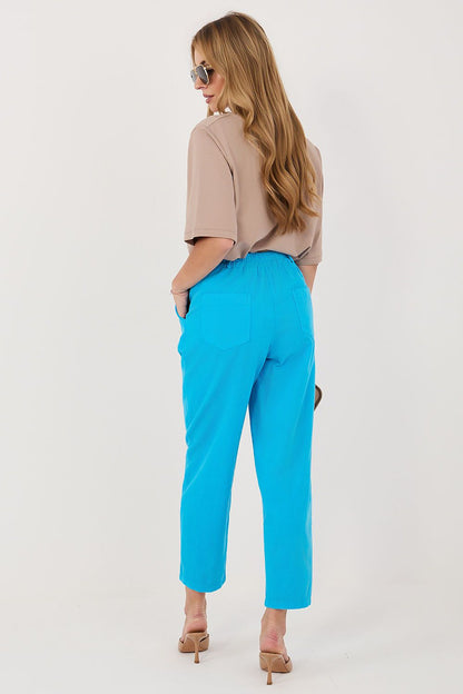  Pantalon en velours côtelé model 228357 Rue Paris 