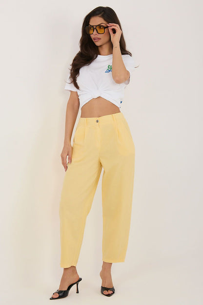  Pantalon en velours côtelé model 228361 Rue Paris 
