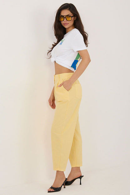  Pantalon en velours côtelé model 228361 Rue Paris 