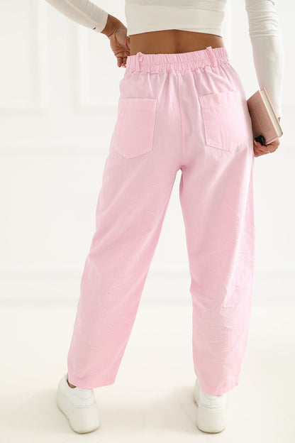  Pantalon en velours côtelé model 228360 Rue Paris 