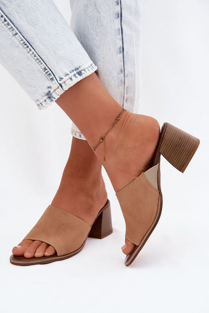  Des mules à talons model 228365 Step in style 
