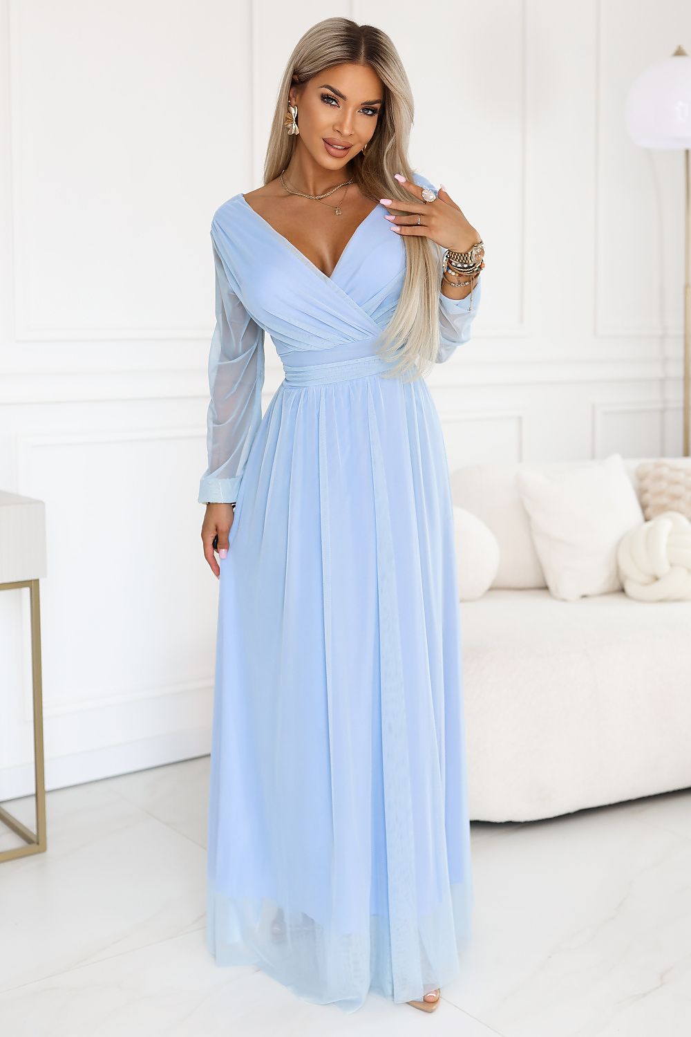  Robe longue model 228489 Numoco 