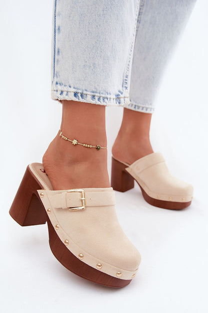  Des mules à talons model 228789 Step in style 