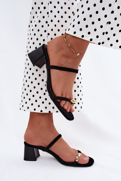  Des mules à talons model 228793 Step in style 