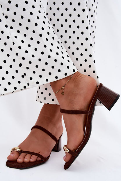  Des mules à talons model 228794 Step in style 