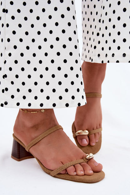  Des mules à talons model 228795 Step in style 
