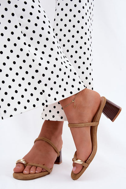  Des mules à talons model 228795 Step in style 